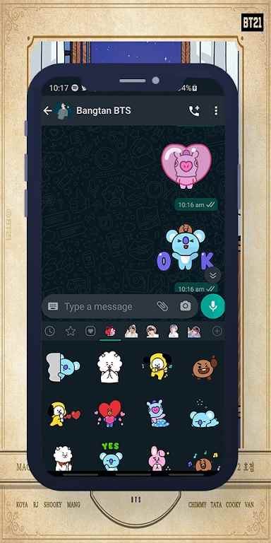 BT21贴纸表情包app最新版下载