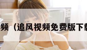 追风视频（追风视频免费版下载安装）