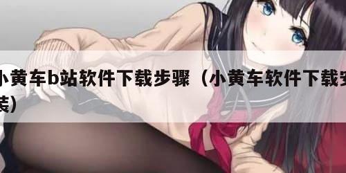小黄车b站软件下载步骤（小黄车软件下载安装）