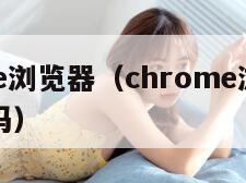 chrome浏览器（chrome浏览器国内能用吗）