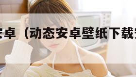动态壁纸安卓（动态安卓壁纸下载安装到手机）