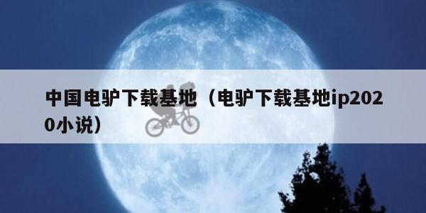 中国电驴下载基地（电驴下载基地ip2020小说）