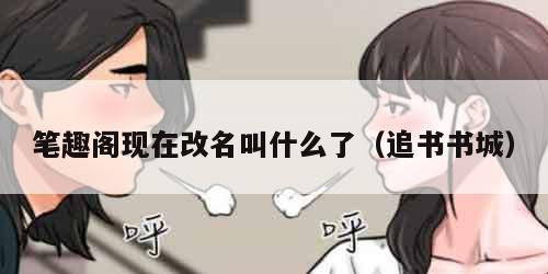 笔趣阁现在改名叫什么了（追书书城）
