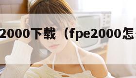 fpe2000下载（fpe2000怎么用）