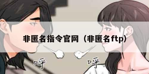 非匿名指令官网（非匿名ftp）